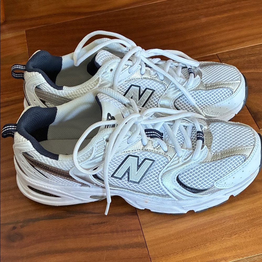 New Balance White Sneakers